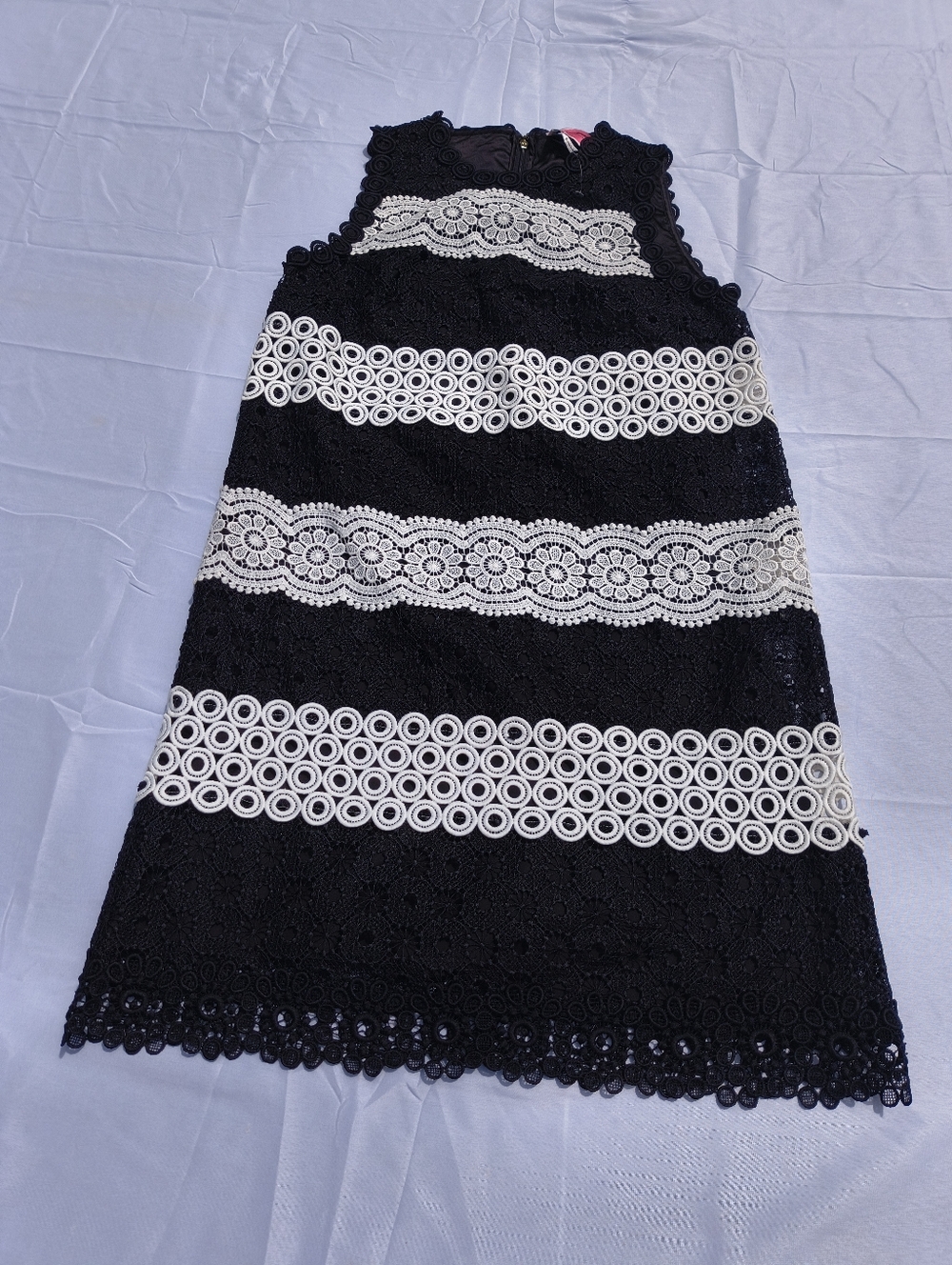 Kate Spade Flower Dot Lace Shift Dress Size 2